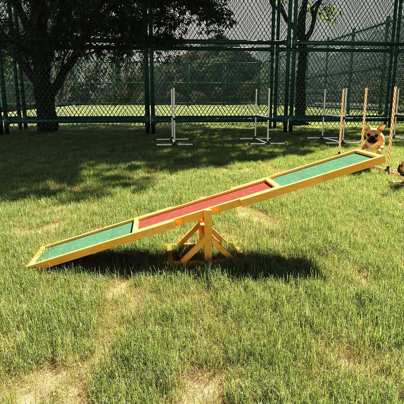 PawHut Wooden Dog Agility Sees - огляд і ціна Pet X Supplies & Tack