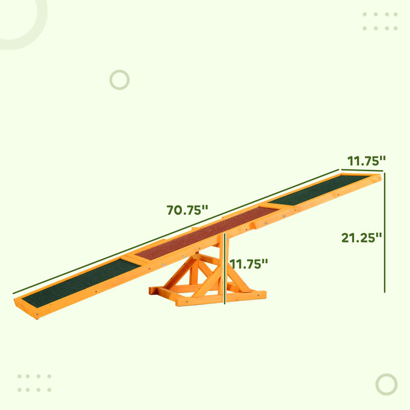 PawHut Wooden Dog Agility Sees - огляд і ціна Pet X Supplies & Tack