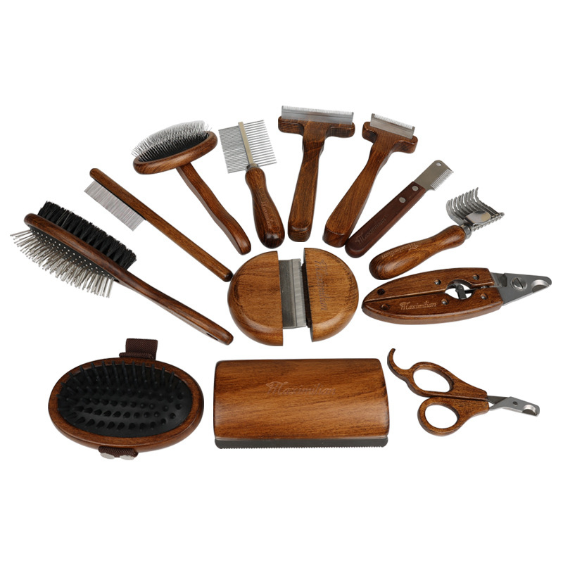 Pet Dog Comb Antique Solid Woo - огляд і ціна Pet X Supplies & Tack