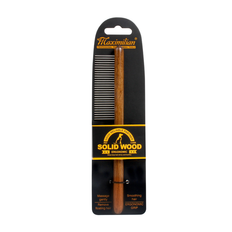 Pet Dog Comb Antique Solid Woo - огляд і ціна Pet X Supplies & Tack
