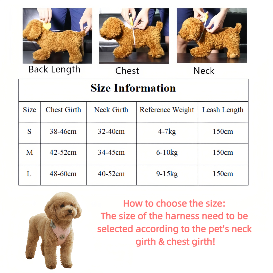 Pet Dog Harness and Leash Set  - огляд і ціна Pet X Supplies & Tack