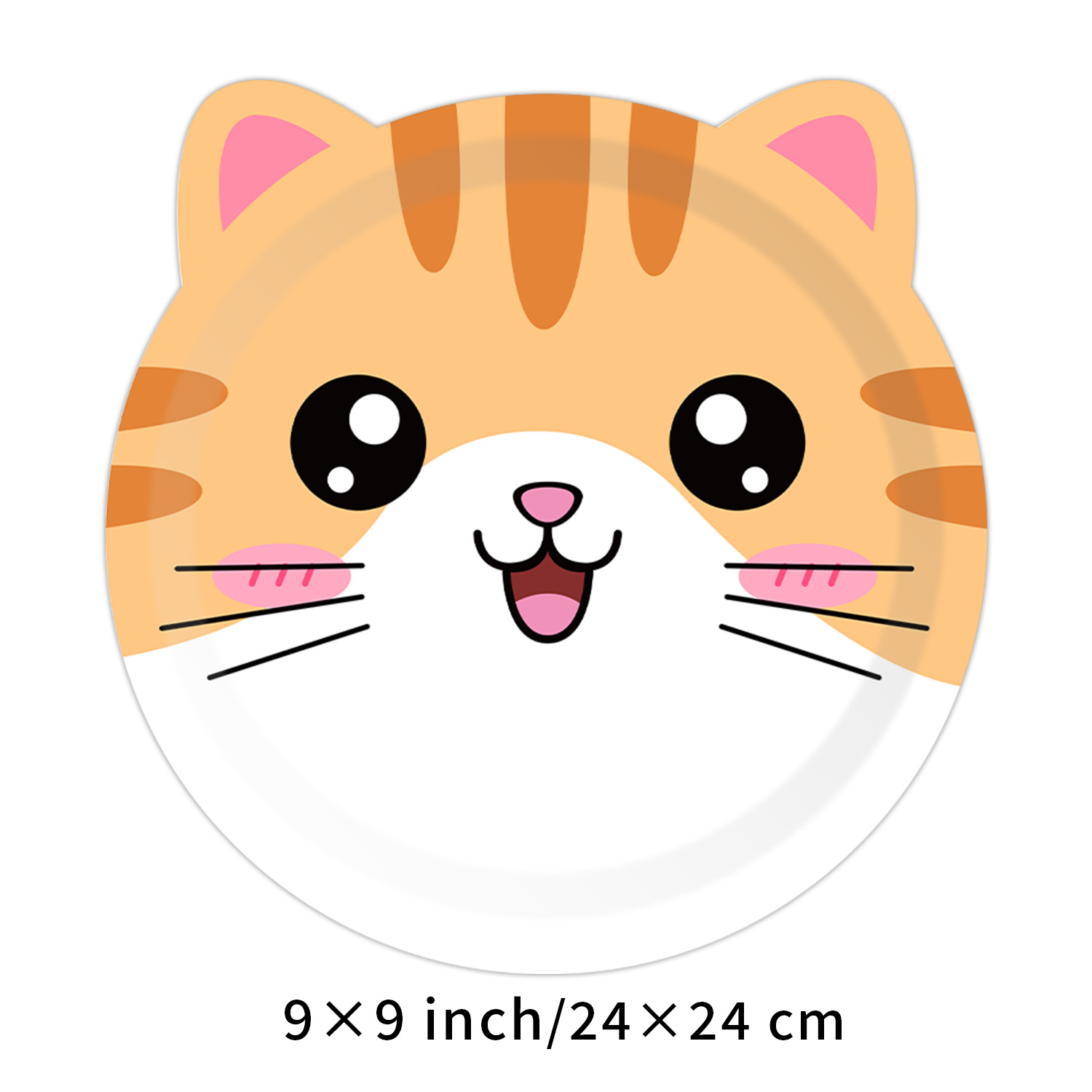 Cute Animals Party Paper Plate - огляд і ціна Pet Supplies Direct