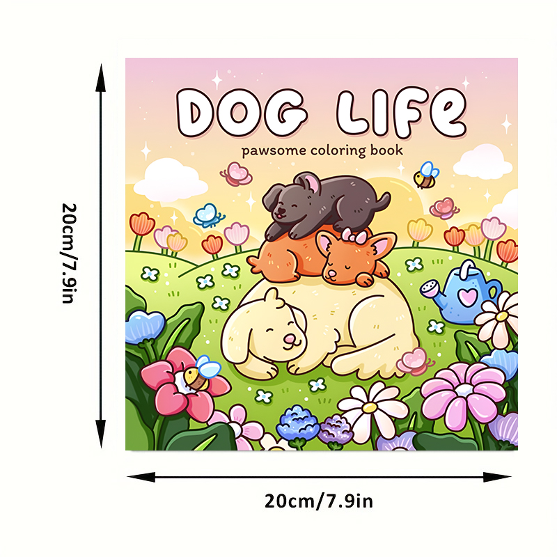 28 Pages Dog Style Coloring Bo - огляд і ціна Pet Supplies Direct