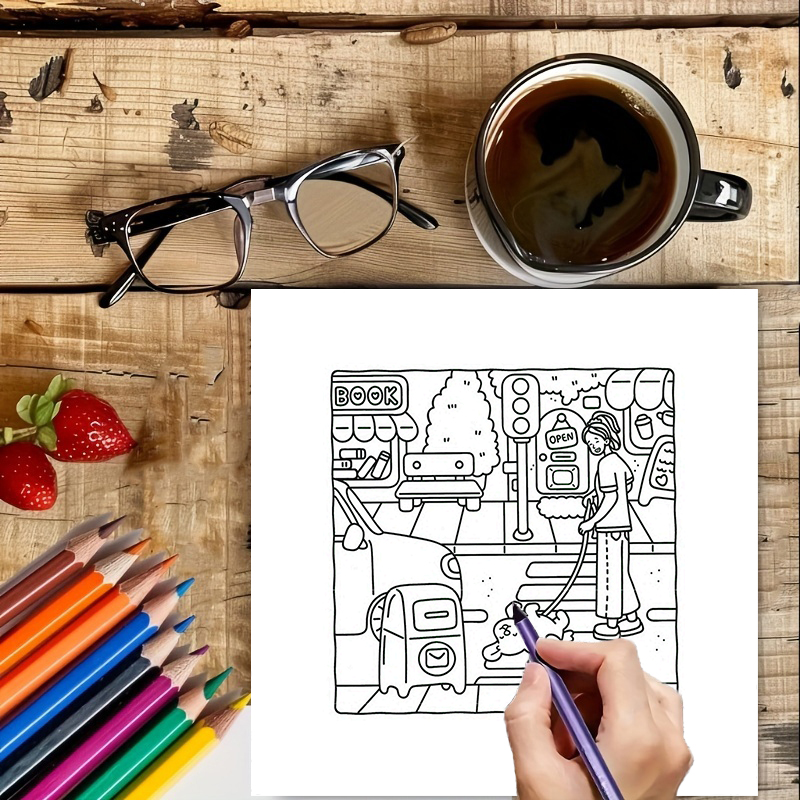 28 Pages Dog Style Coloring Bo - огляд і ціна Pet Supplies Direct