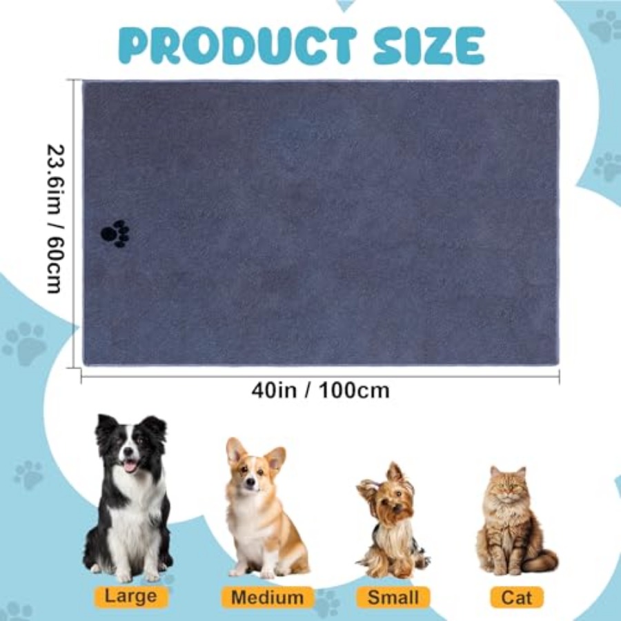 Microfiber Dog Towels for Dryi - огляд і ціна Pet X Supplies & Tack