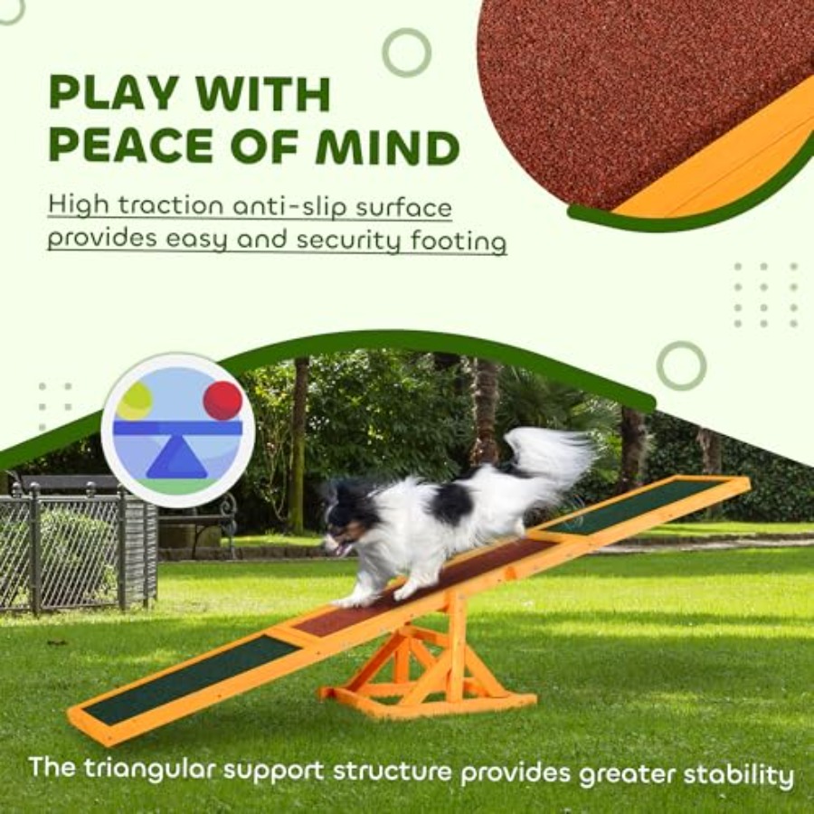Wooden Dog Agility Seesaw for  - огляд і ціна Pet X Supplies & Tack