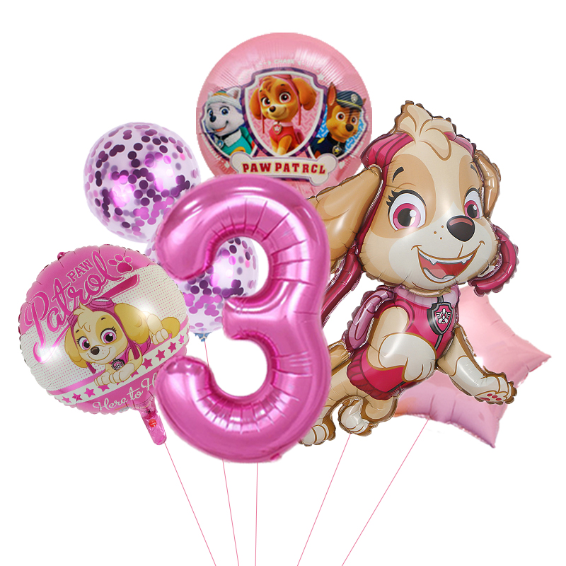 7pcs Cartoon Paw Patrol Theme  - огляд і ціна Pet Supplies Direct