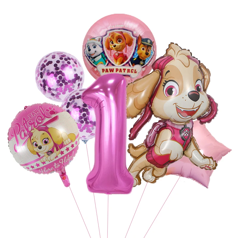 7pcs Cartoon Paw Patrol Theme  - огляд і ціна Pet Supplies Direct
