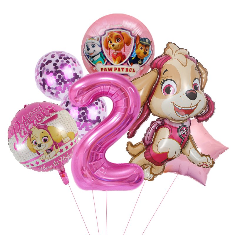 7pcs Cartoon Paw Patrol Theme  - огляд і ціна Pet Supplies Direct